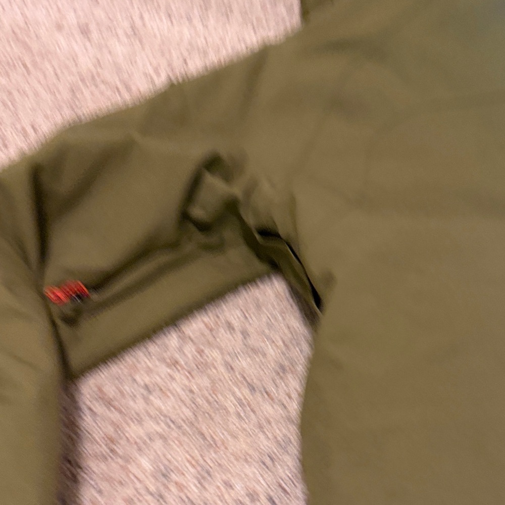 Burton Women’s Green Snow Jacket with Orange Accents - Picture 5 of 6
